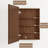 Bathroom Cabinet with Mirror in Walnut Finish, Wide Frame Wood Medicine Cabinet with Adjustable Shelves, Soft-Close Hinges, Reversible Door, Wall-Mount or Recessed -269072947-293337163