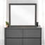 Espresso Finish Mirror