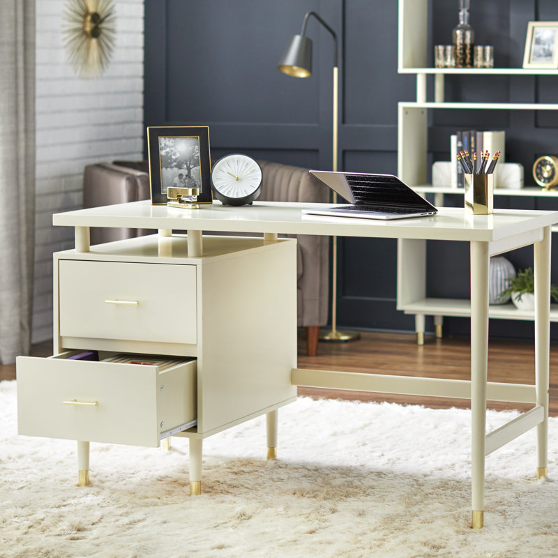 Camylle Writing Desk, Antique White