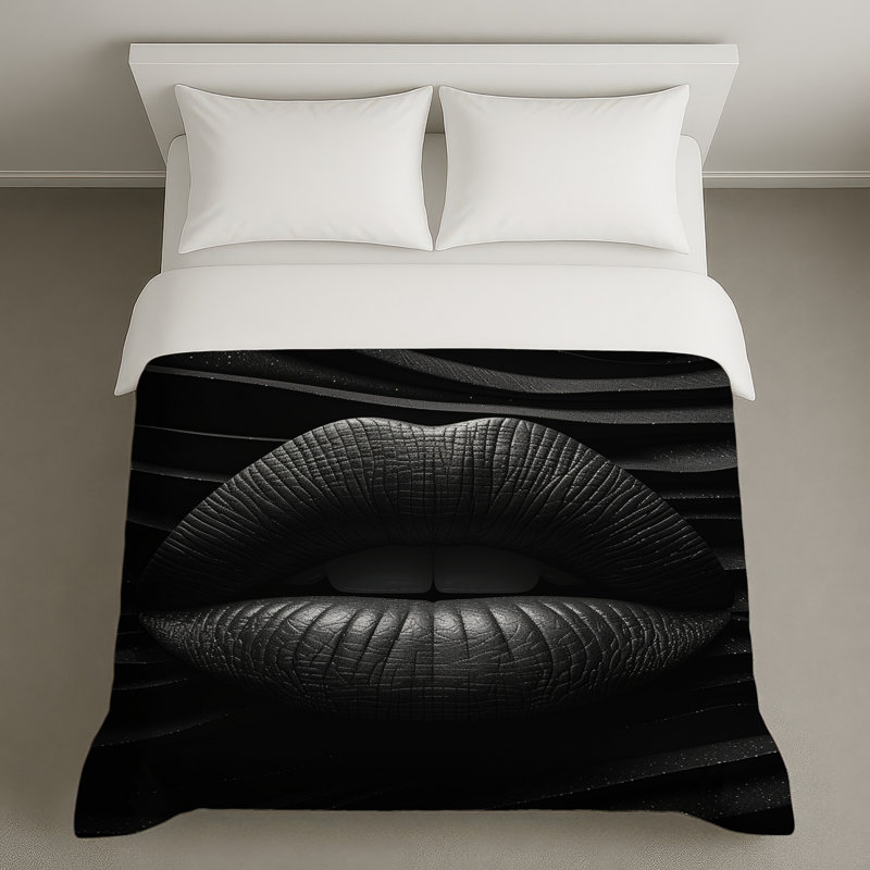 Housse de couette Lips Bedding, Lit simple