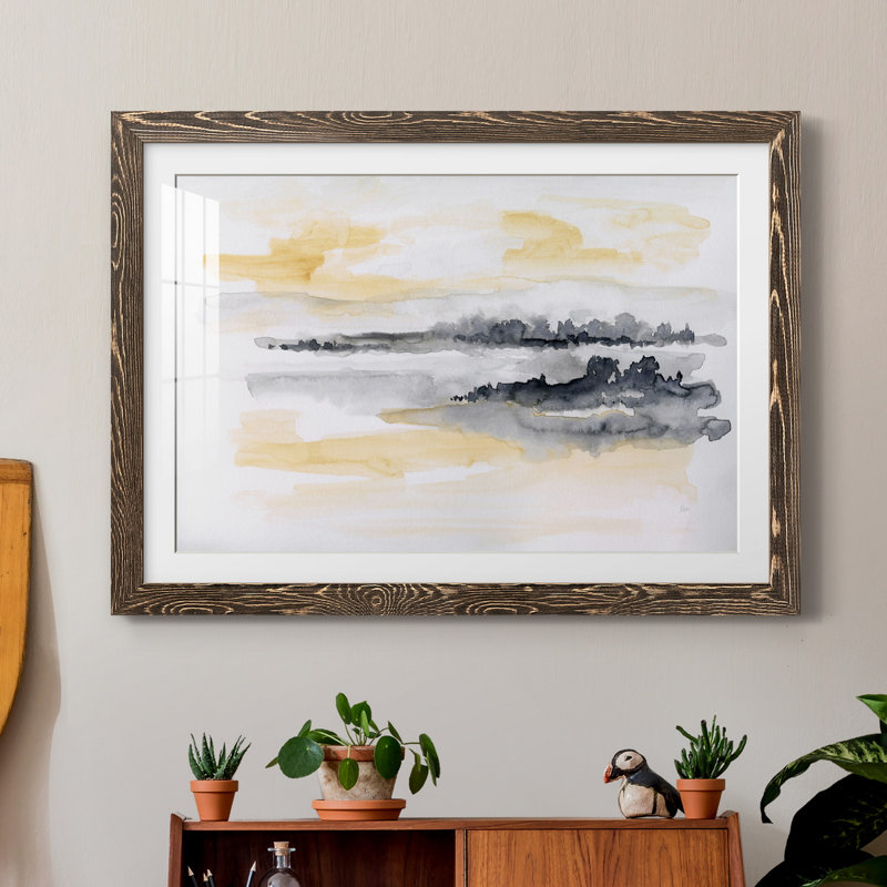 Whispering Wind II - Impression de cadre photo sur papier, H 31,5 po x l 23,5 po x P 1,5 po, Papier noyer