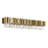 Modern 8 Light Gold Stainless Steel Wall Sconce