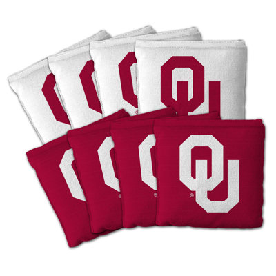 YouTheFan NCAA Oklahoma Sooners Cornhole Bags 8pk