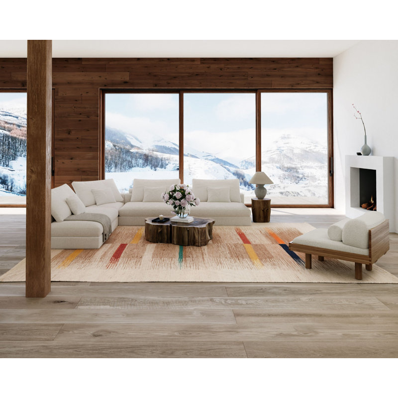 Dea - Taupe, Rectangle 6' x 9'