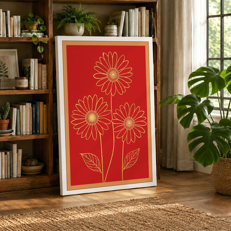 Print, 24x16 - 61.0 x 40.6 cm, Ochre Border