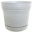  Saturn 10.75 in. H X 12.25 in. W Plastic Traditional Planter Bermuda Teal-297447773-310154100