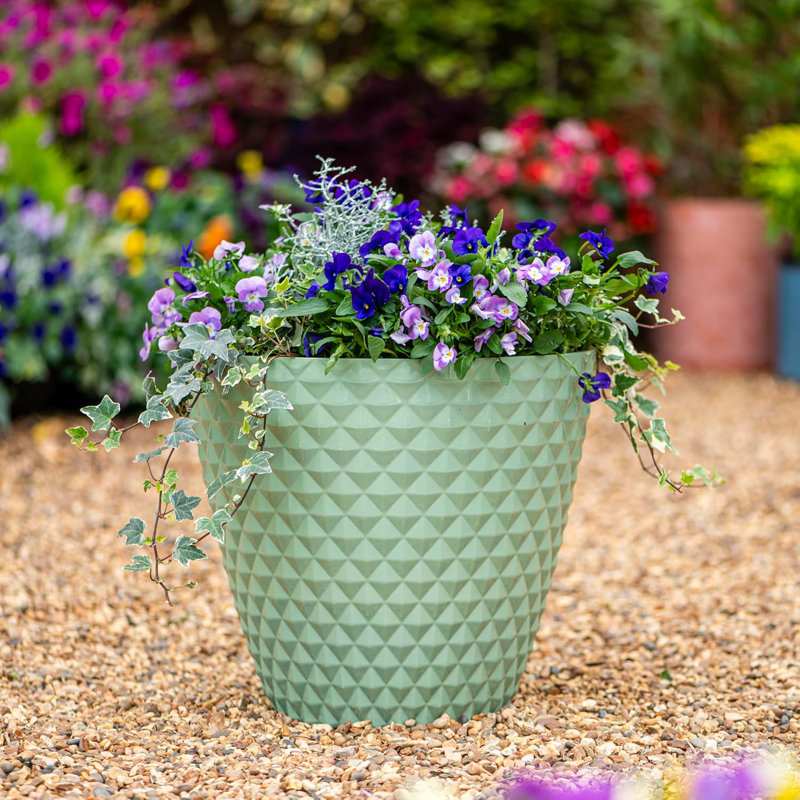 Cataleah Pot Planter, Green