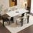 Rectangular dining table in French style-111030963