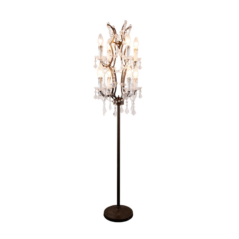 Lampe sur pied 67 po candélabre Aubriella