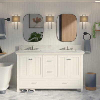 Ensemble de meuble-lavabo double 60 po Maven