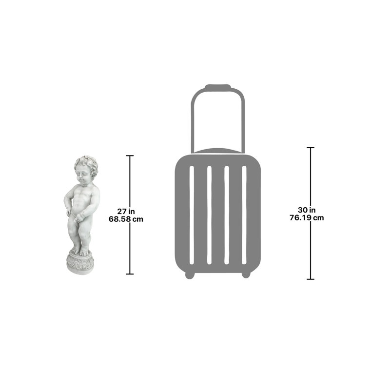 Mannequin Pis Piped Garden Statue