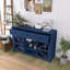 Buffet coulissant 55 "avec 3 tiroirs et tablettes réglables-1300202908