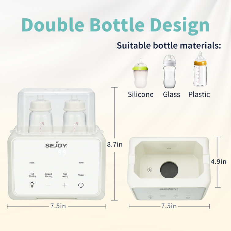 Efficient 6-in-1 Bottle Warmer: Fast & Convenient