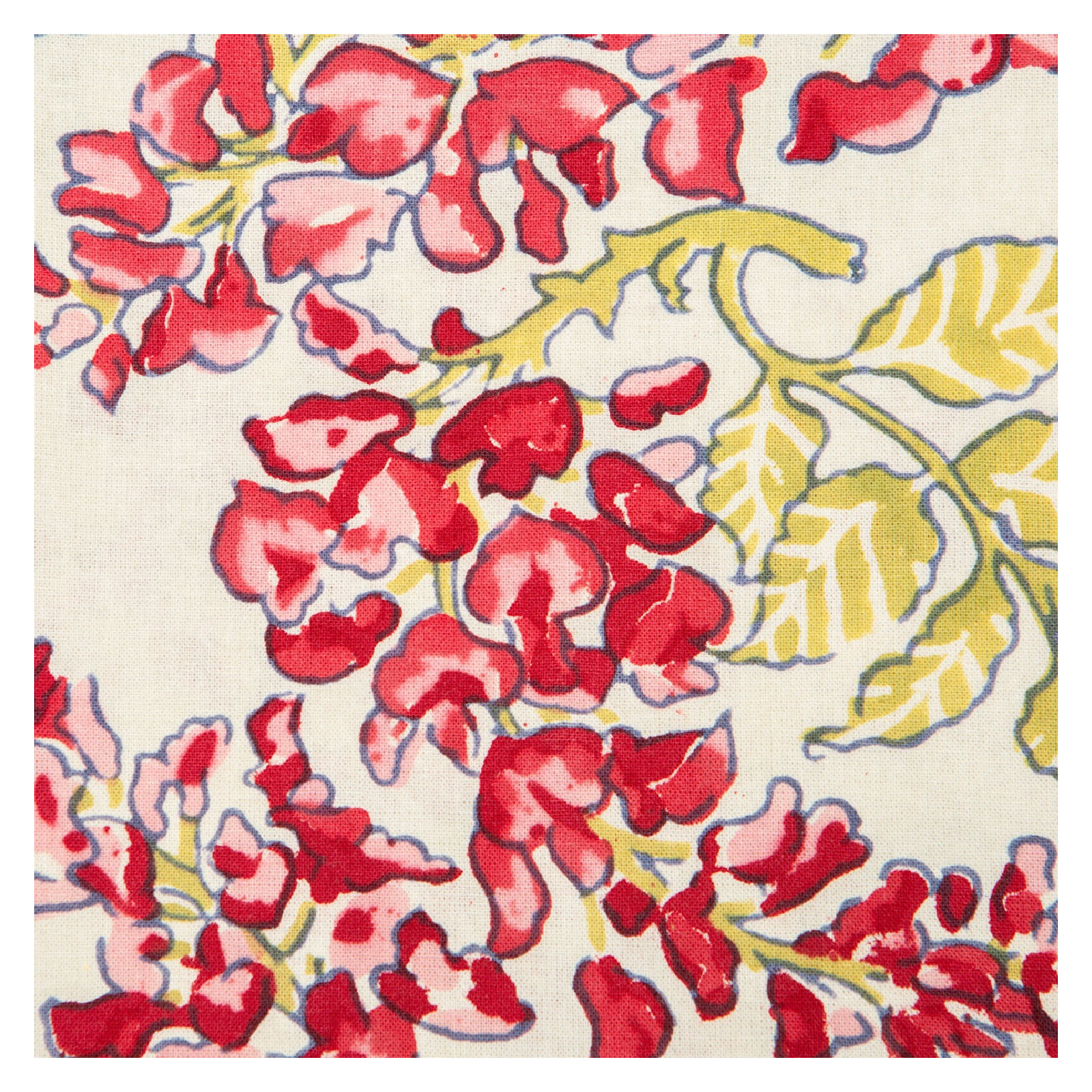 Kappa Floral Tablecloth, 128" x 71", Pink/Green