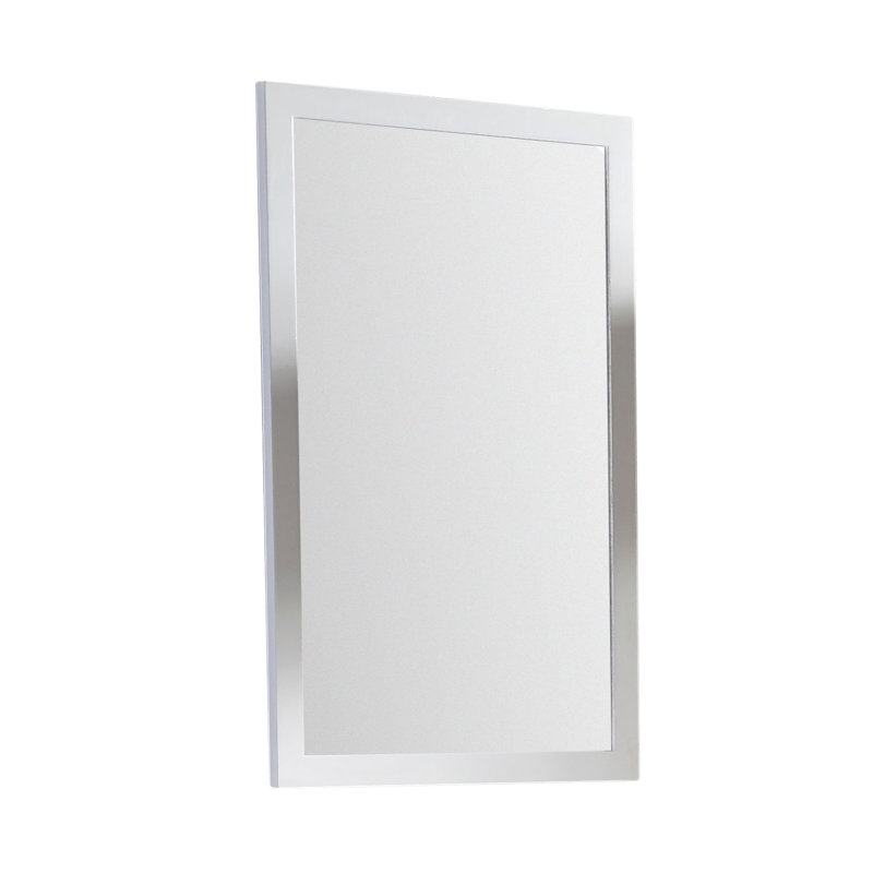 Miroir de salle de bain/meuble-lavabo Ayza, Blanc, H 33,2 po x l 21,66 po