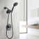 High Dual Shower Head With Pause Function - Spray Holes Abs Rain Handheld For Cleaning