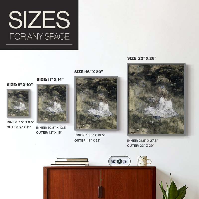 «Vintage Animal Print», reproduction encadrée en bois massif, H 30 po x l 24 po, Gris