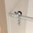Gael 56–60"x66" Frameless Sliding Bathtub Shower Door with 5/16" Tempered Glass & Stainless Steel Hardware