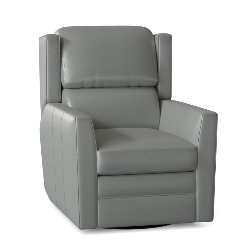 Samuel Recliner, Anilina Cacao Genuine Leather, Power