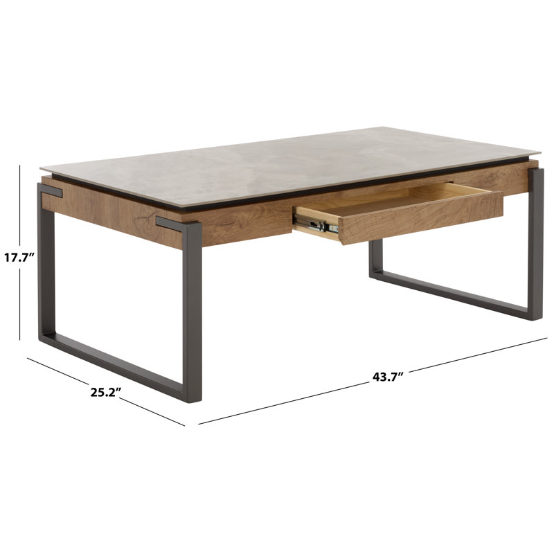 Kota Coffee Table, Brown