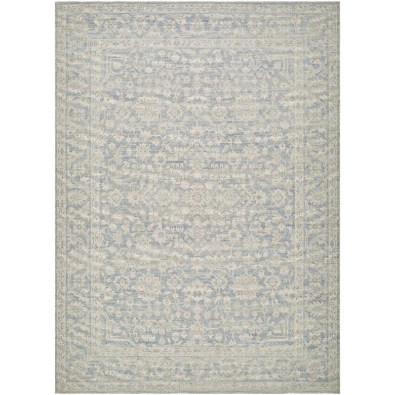 Nabela Noor Home x Livabliss Maan Machine Woven Rug, Rectangle 6'7" x 9'