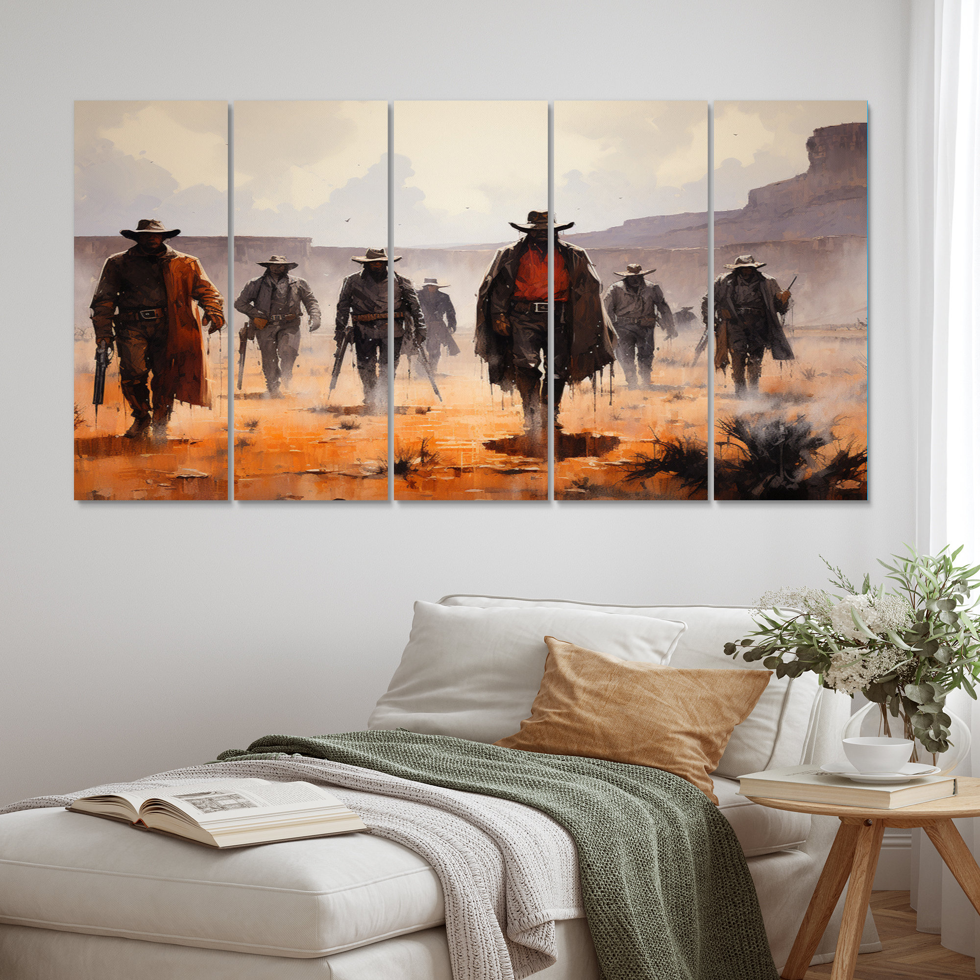 Foundry Select Western Frontier Vigilantes Cowboys I Western Wall Art