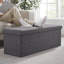 Banc de rangement rembourré Torryn-315871175