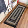 Machine Washable Area Rugs with Non-Slip Backing for Hallway Living Room Bedroom Kitchen and Laundry Room Vintage Carpet Low Pile Rug