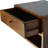 Chestnut Brown Curve Floating Bedside