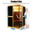 Double personne V Sauna