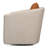 Bronson Upholstered Swivel Barrel Chair