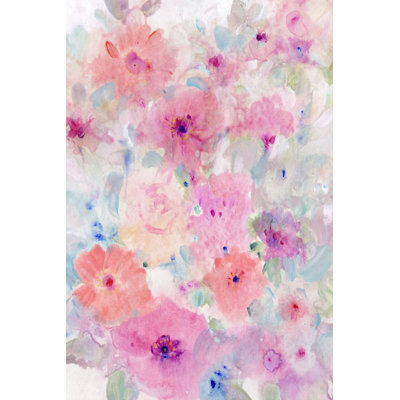 Bright Floral Design I by Tim O'Toole - Painting