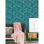 Ercüment 10.05m x 53cm Textured Matte Paste the Wall Wallpaper Roll-842739196