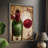 Merlot Wine Framed Print - Solid Wood-115118685