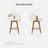 Swivel Upholstered Bar Stools 26" Counter Height-2087232595-2087232597-2098225127