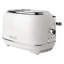 HADEN Heritage Ivory & Chrome Bundle with 2-Slice Toaster and Electric Kettle