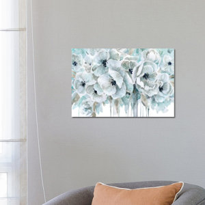 Teal Harmony II by Carol Robinson - Print on Canvas