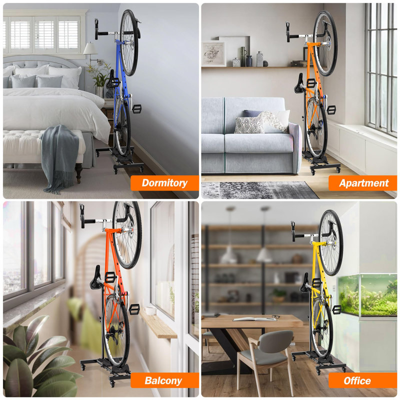 Freestanding Indoor Bike Storage Rack