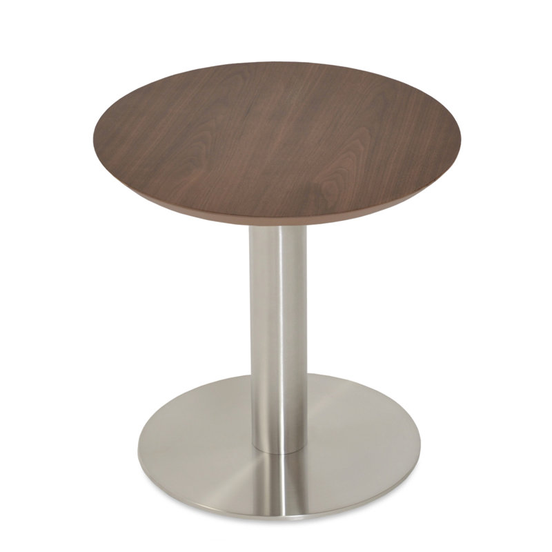 Table de bout à pied Tango, Noyer