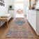 Machine Washable Indoor/Outdoor Xhevrie Orange Rug