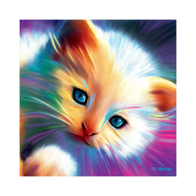 Marshmellow 1 Piece Wall Art on Canvas, 66.04 cm H x 66.04 cm W x 1.91 cm D, Wrapped Canvas
