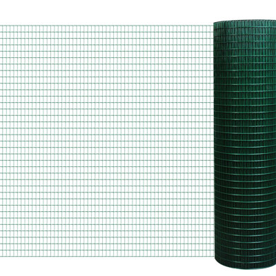 98'L X 35.5"H Steel Fencing Netting For Aviary, Chicken Coop, Rabbit , Garden And Animal Wire Mesh Protection & Enclosure
