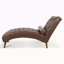 Chaise longue rembourrée