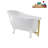 53.1'' x 25.6'' Soaking Acrylic Bathtub-72770164-76275068