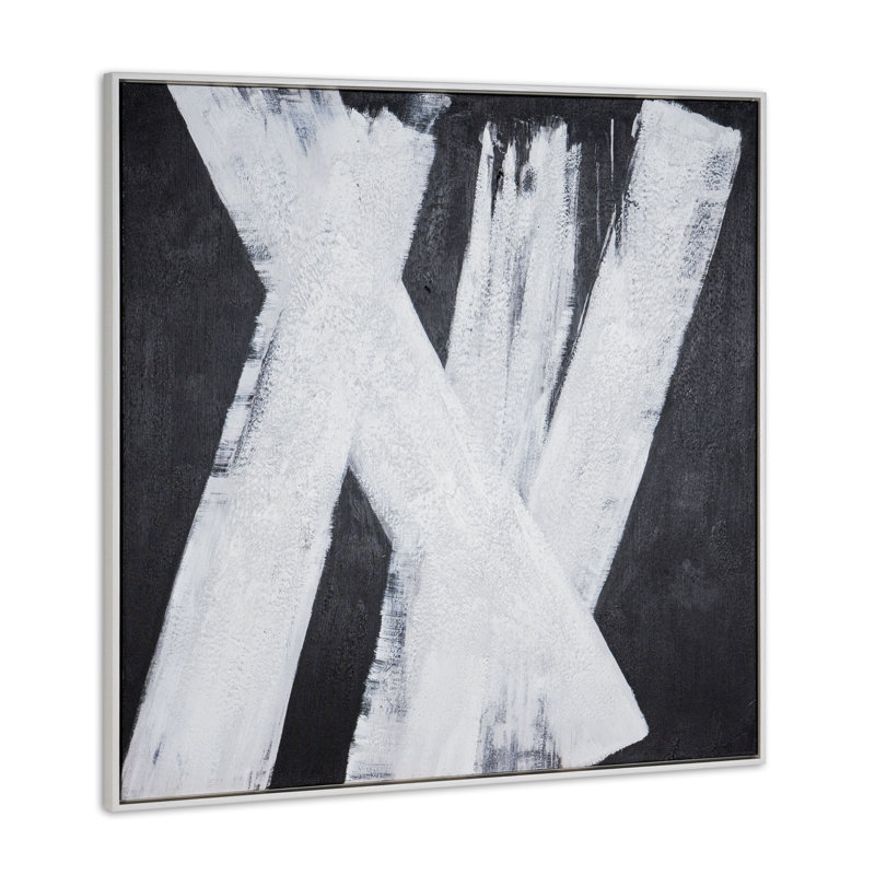 Intersecting Dimensions, Hand Painted Canvas