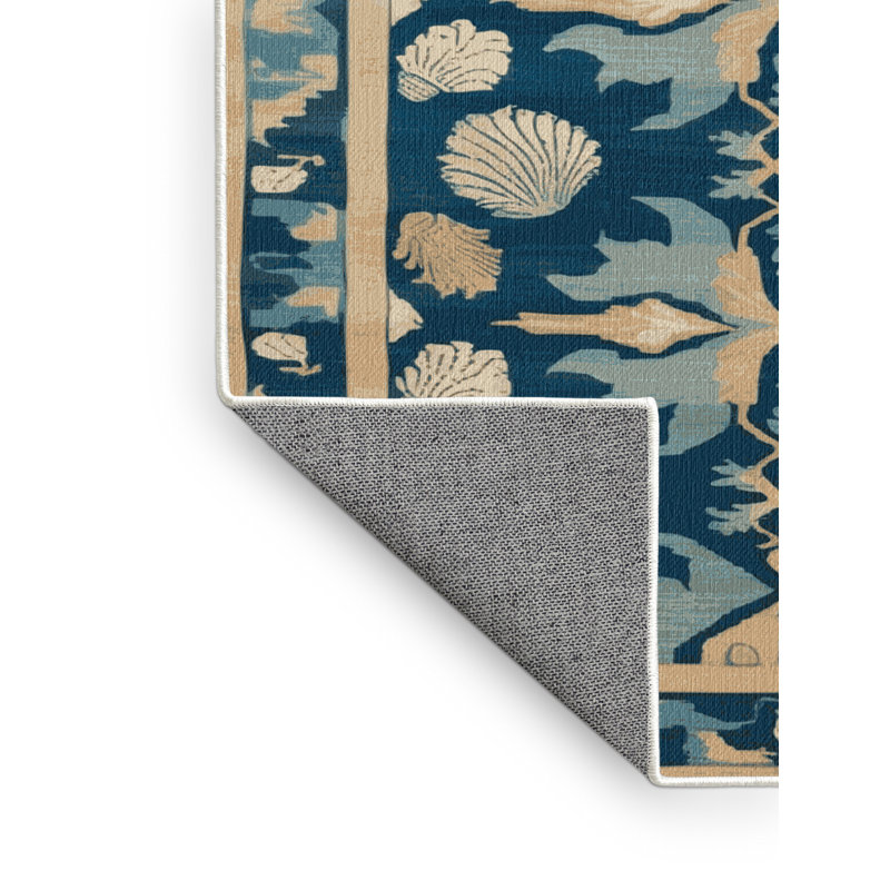 Machine Washable Turkish Beige Area Rug, Rectangle 2' x 3'