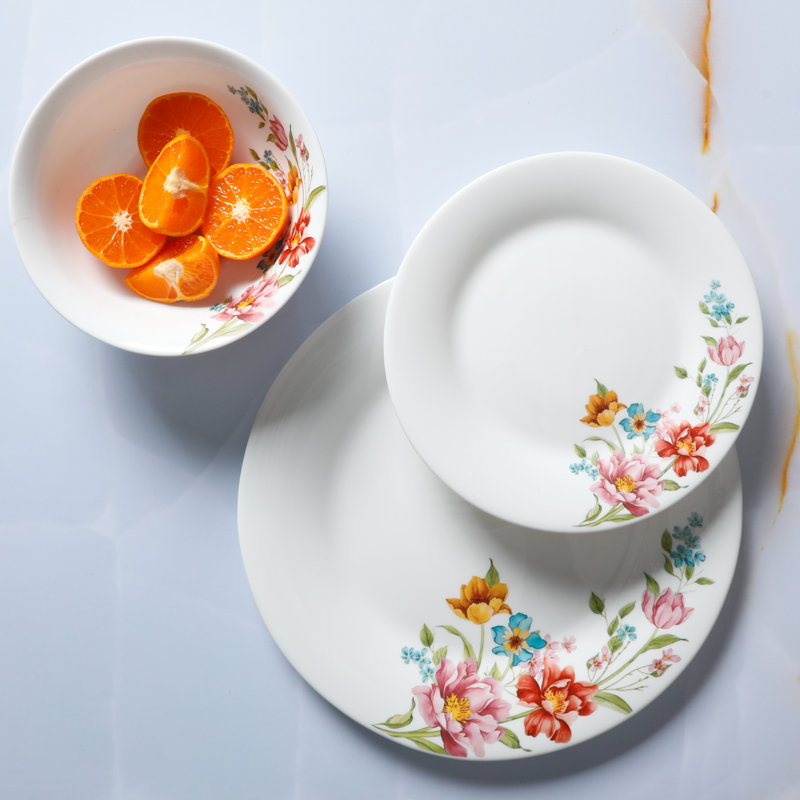 Service de table 12 pièces Ultra By Gibson Blooming Rose