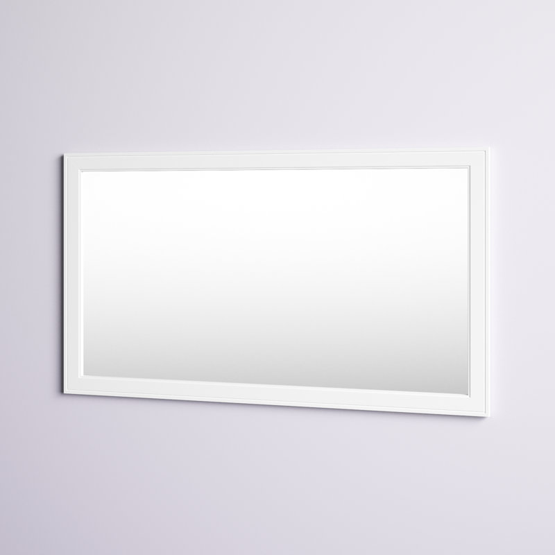 Kozan Engineered Wood Mirror, 39" x 69.5", White