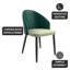 Ensemble de 4 chaises rembourrées Kaylahni-301026668