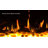 Litedeer Latitude 65" Smart Ultra-linear Electric Fireplace (ZEF65X) | Ultra-Slim Linear Wall Fireplace with WiFi App, Multi-Color Flame, Breathing | Growing Driftwood Logs & 1500W Heater-886623289